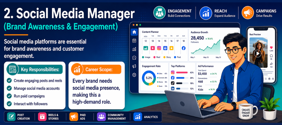 Top 7 Digital Marketing Careers in 2026 (India)