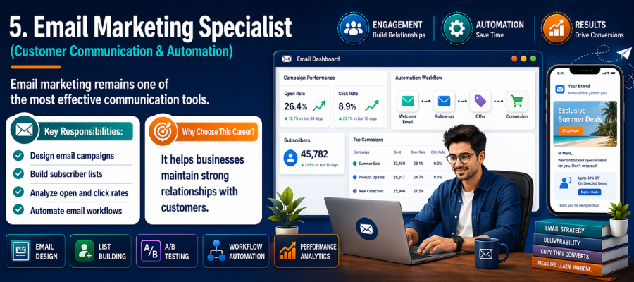 Top 7 Digital Marketing Careers in 2026 (India)