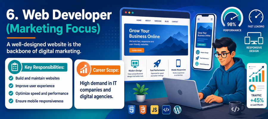 Top 7 Digital Marketing Careers in 2026 (India)