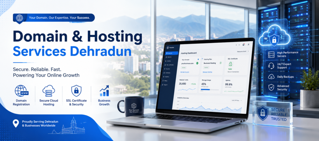 Domain & Hosting Services Dehradun
