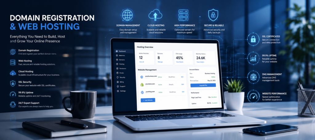 Domain & Hosting Services Dehradun