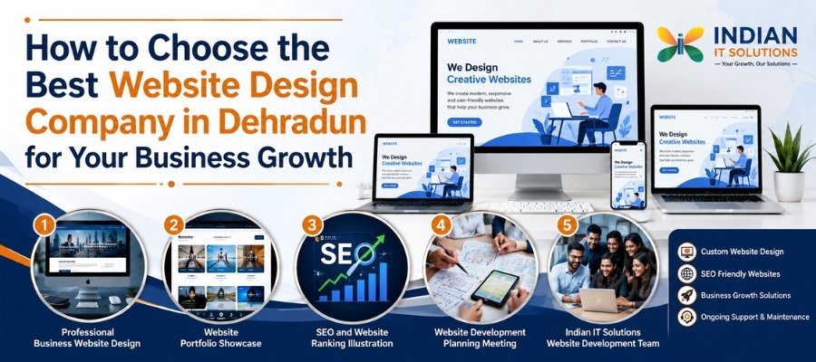 How to Choose the Best Website Design Company in Dehradun for Your Business Growth