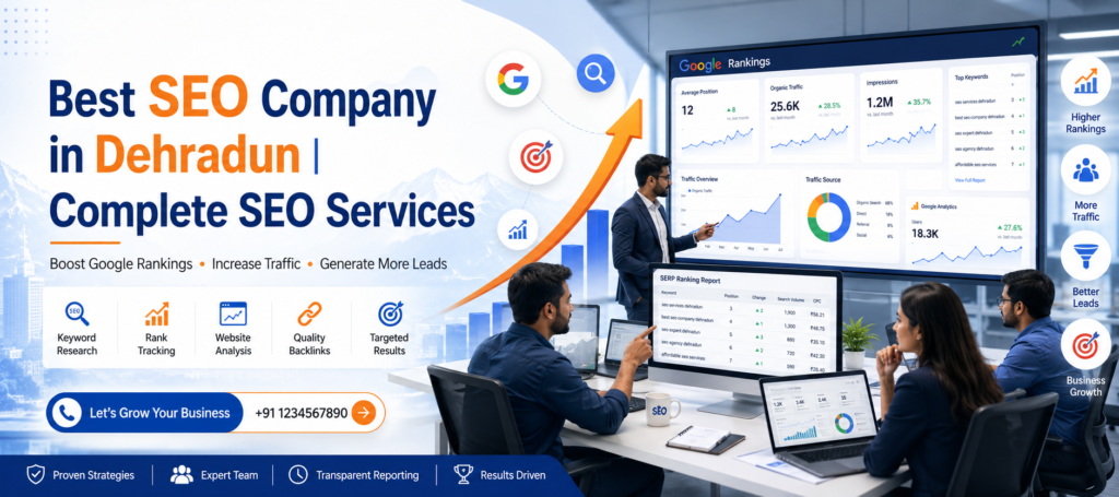 Best SEO Company in Dehradun | Complete SEO Services