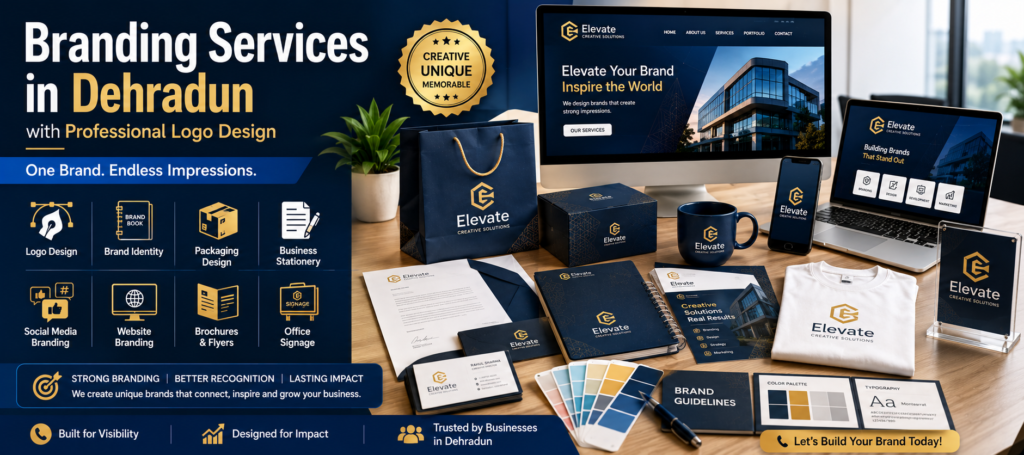 How a Professional Logo Design Company Helps Build Brand Recognition in Dehradun