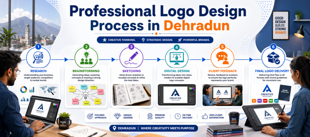 How a Professional Logo Design Company Helps Build Brand Recognition in Dehradun