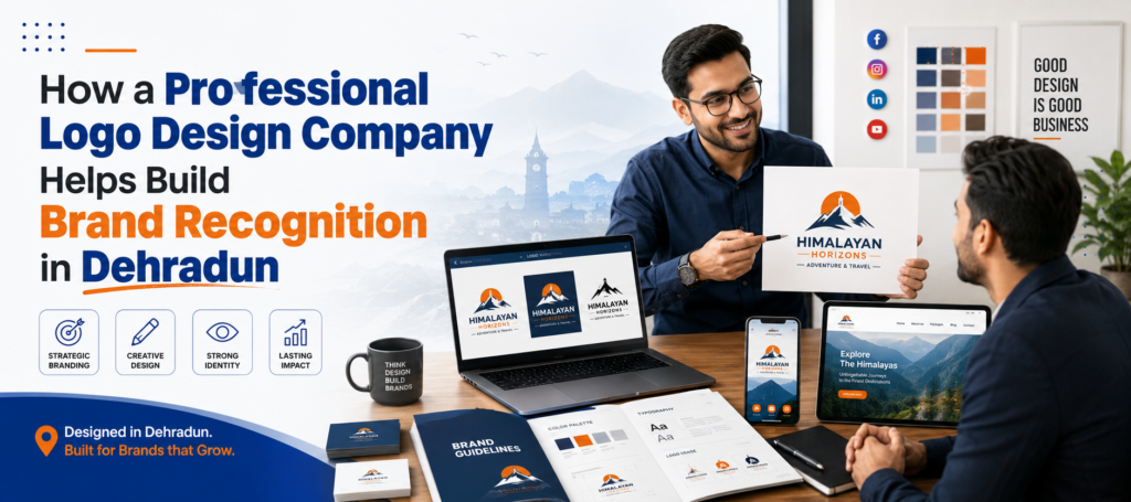 How a Professional Logo Design Company Helps Build Brand Recognition in Dehradun