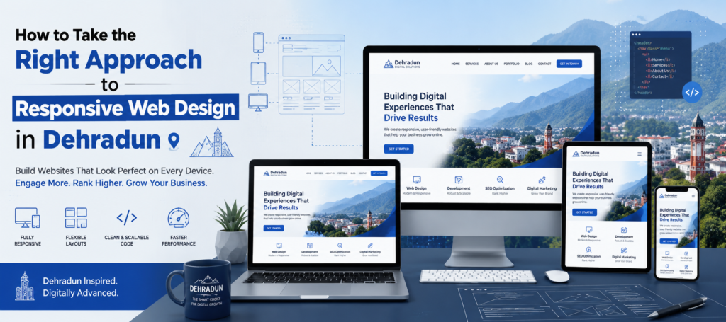 How to Take the Right Approach to Responsive Web Design in Dehradun
