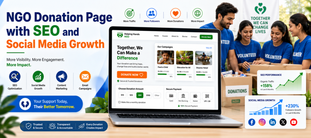 Why Digital Marketing Matters for NGOs: Benefits, Strategies & Growth