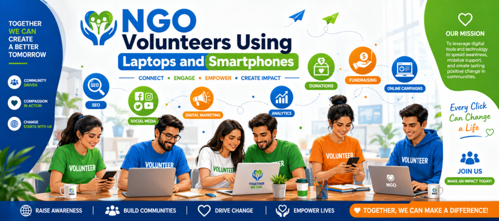 Why Digital Marketing Matters for NGOs: Benefits, Strategies & Growth