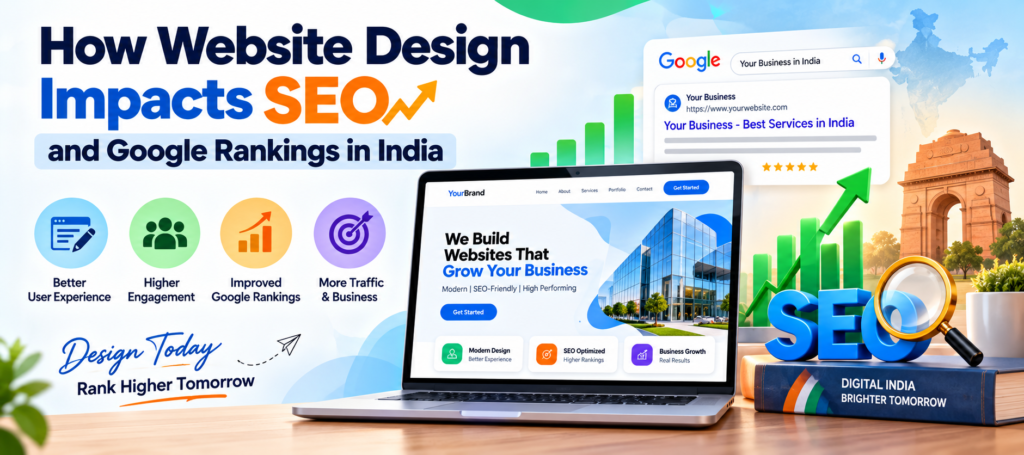 How Website Design Impacts SEO and Google Rankings in India